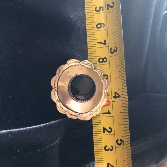 Sterling Silver and Black Onyx Earrings - Picture 4 of 4